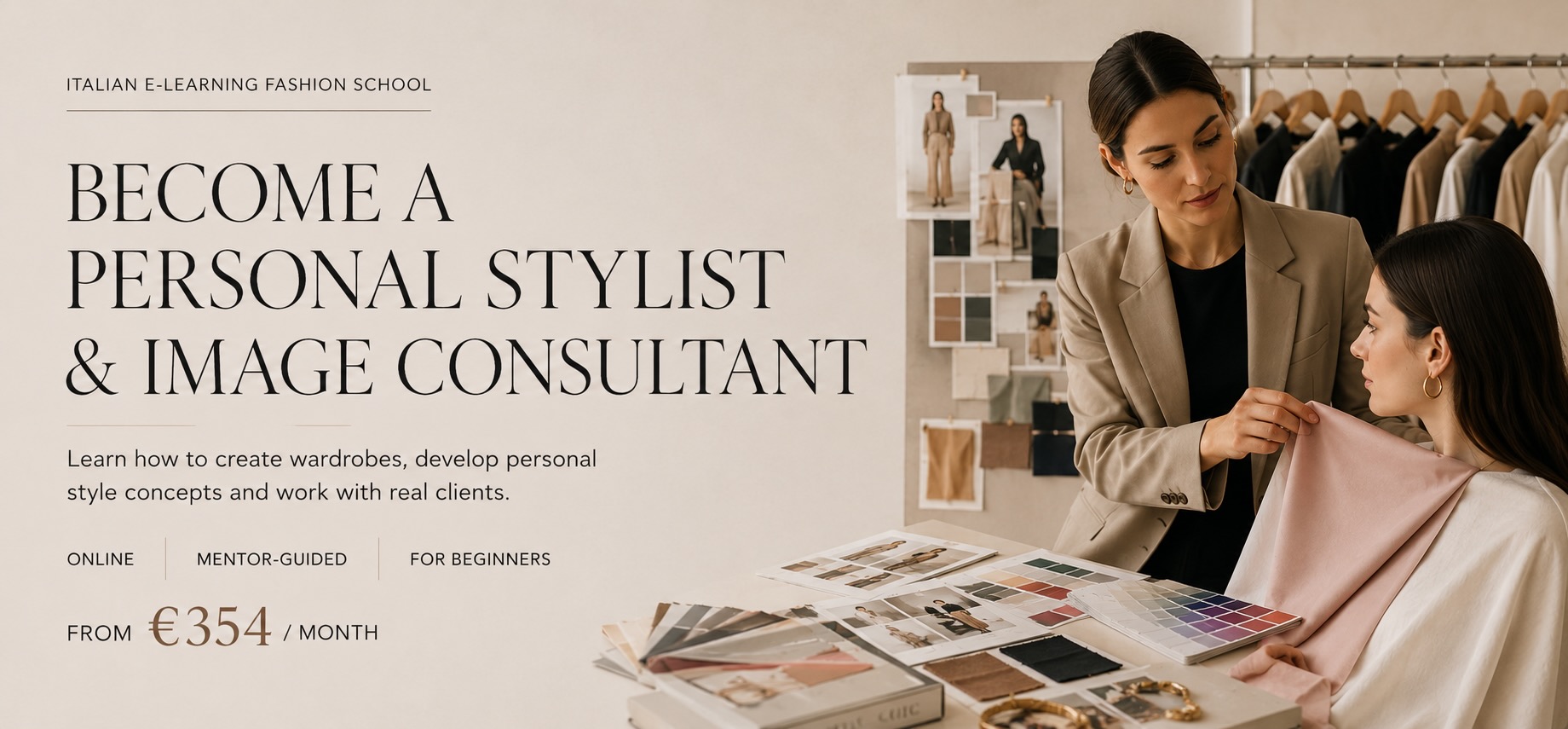 Personal Stylist and Image Consultant course online main