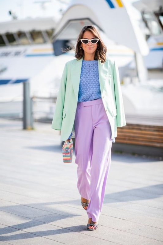 How to Wear the Spring Pastel Trend Right This Second | Colorful fashion,  Fashion, Fashion outfits