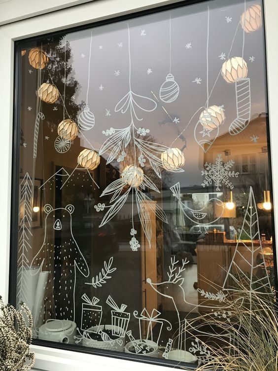 christmas decoration ideas for shop windows