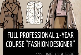 Full professional 1-Year course “Fashion designer”