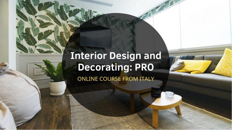 Online course Interior Design and Decorating | Italian E-Learning