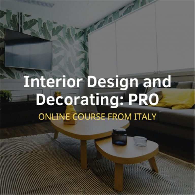 Online course Interior Design and Decorating | Italian E-Learning