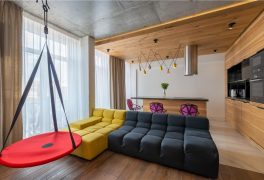 How to create unusual interior of a flat or a house