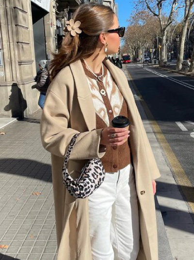Woman Leopard Bag