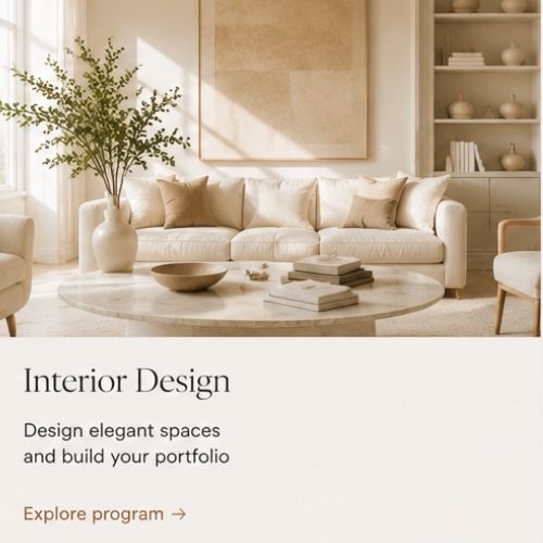 Interior Design course online